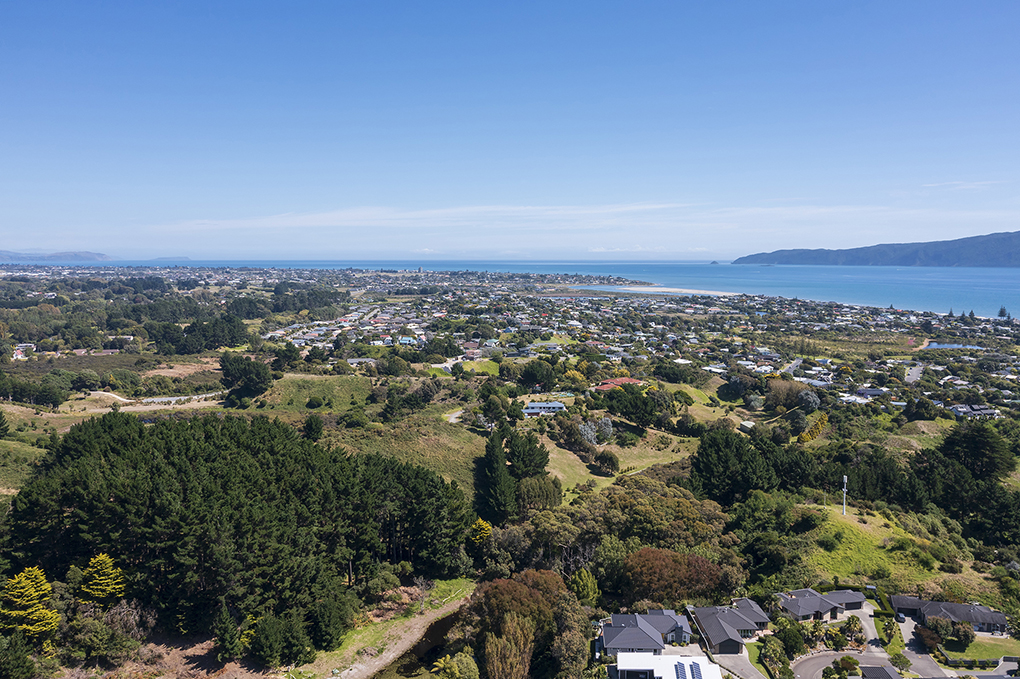 waikanae village and beach